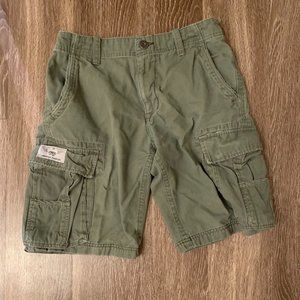 JNCO Green Cargo Shorts